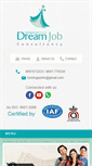 Mobile Screenshot of dreamjobkolkata.in